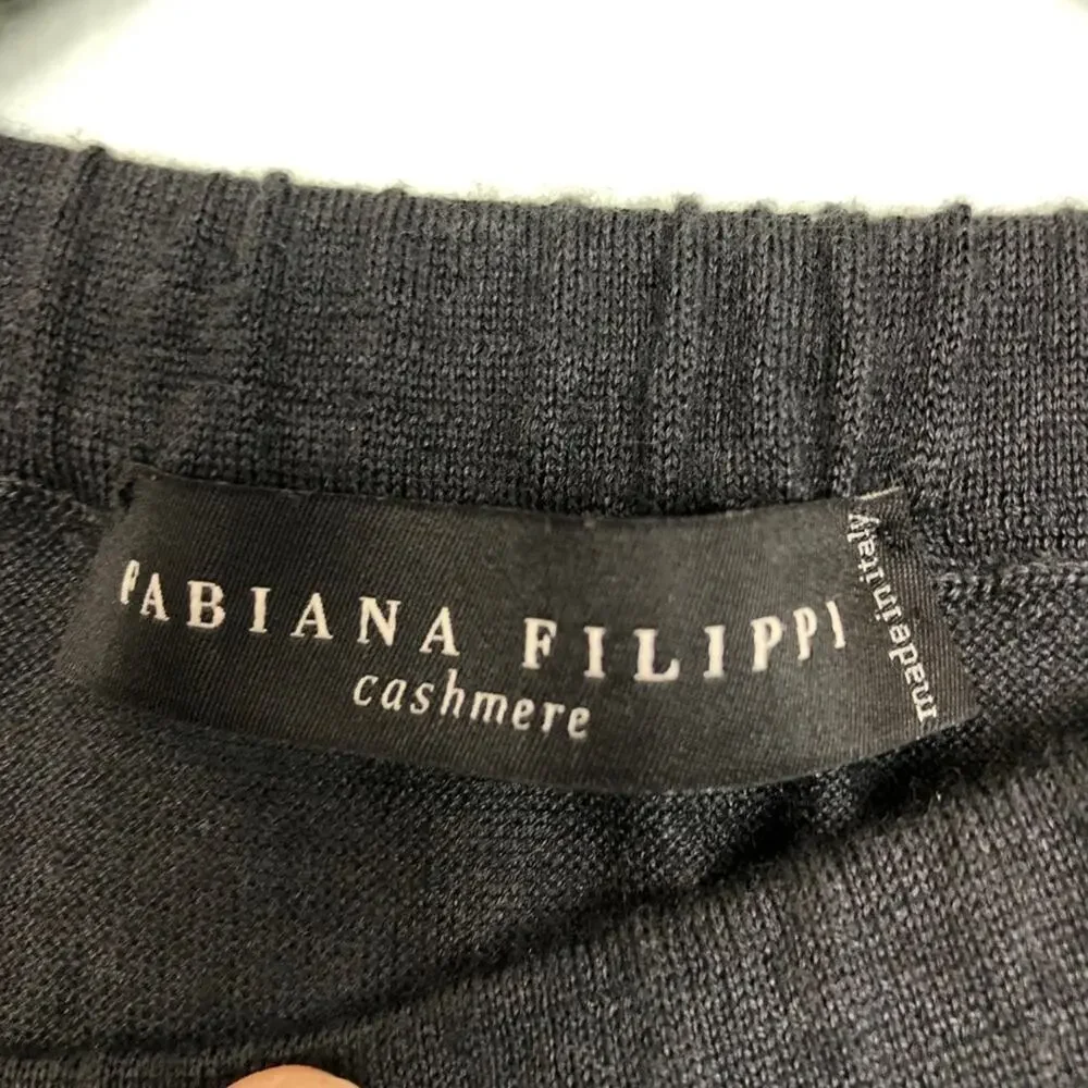 Fabiana Filippi Cashmere Silk Knit Pullover XS - Picture 11 of 16